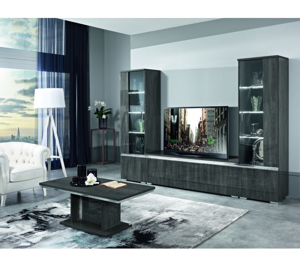 Oxfy Grey Gloss Coffee Table