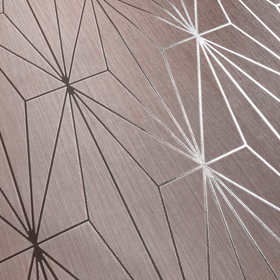 Kayla metallic wallpaper by Muriva